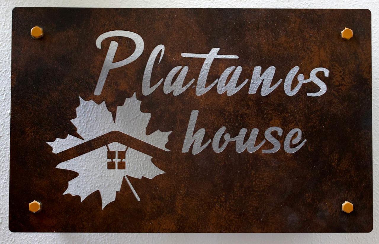 Platanos House Apartman Plomári Kültér fotó